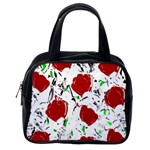 Red roses 2 Classic Handbags (One Side)