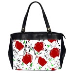 Red roses 2 Office Handbags (2 Sides) 