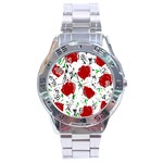 Red roses 2 Stainless Steel Analogue Watch