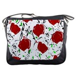 Red roses 2 Messenger Bags