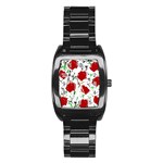 Red roses 2 Stainless Steel Barrel Watch