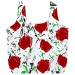 Red roses 2 Full Print Recycle Bags (L) 