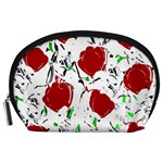 Red roses 2 Accessory Pouches (Large) 