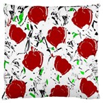 Red roses 2 Standard Flano Cushion Case (One Side)