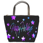 Happy Holidays 6 Bucket Bags