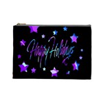 Happy Holidays 6 Cosmetic Bag (Large) 