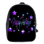 Happy Holidays 6 School Bags(Large) 