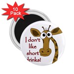 Giraffe joke 2.25  Magnets (10 pack) 