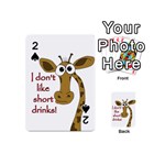 Giraffe joke Playing Cards 54 (Mini) 