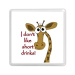 Giraffe joke Memory Card Reader (Square) 