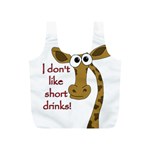 Giraffe joke Full Print Recycle Bags (S) 
