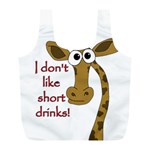 Giraffe joke Full Print Recycle Bags (L) 