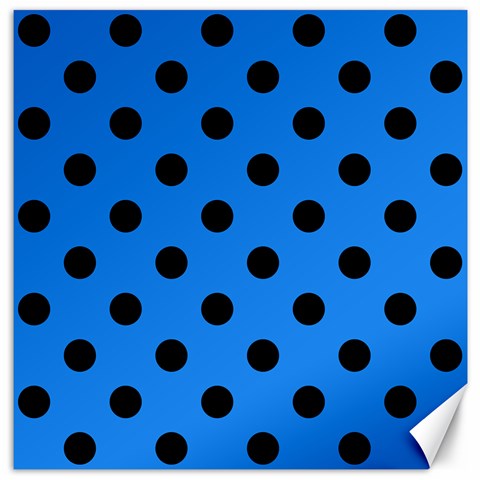Polka Dots 11.4 x11.56  Canvas - 1