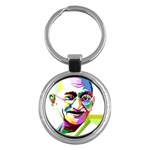 Ghandi Key Chains (Round) 