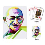Ghandi Playing Card
