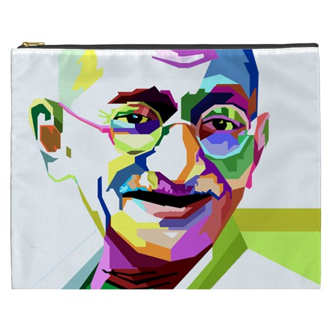 Ghandi Cosmetic Bag (XXXL)  from UrbanLoad.com Front