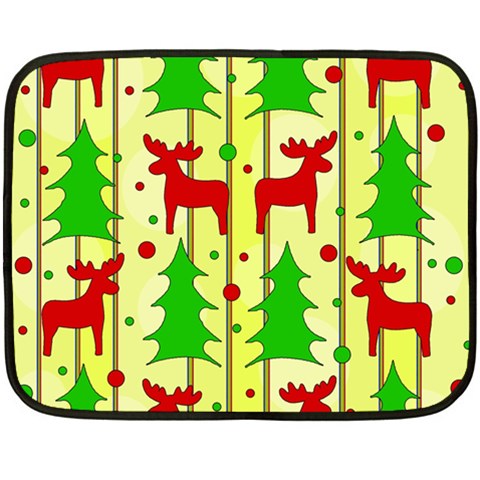 Xmas reindeer pattern 35 x27  Blanket