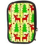 Xmas reindeer pattern - yellow Compact Camera Cases