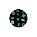 Blue and green flowers  Golf Ball Marker (10 pack)