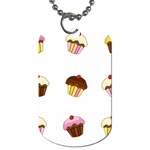 Colorful cupcakes  Dog Tag (Two Sides)
