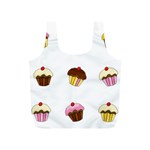 Colorful cupcakes  Full Print Recycle Bags (S) 