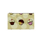 Colorful cupcakes pattern Cosmetic Bag (Small) 