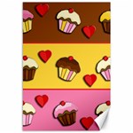 Love cupcakes Canvas 12  x 18  