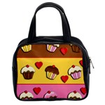 Love cupcakes Classic Handbags (2 Sides)