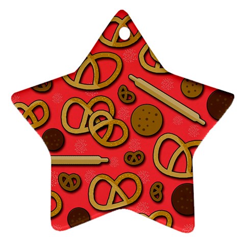 Bakery Ornament (Star)  from UrbanLoad.com Front