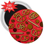 Bakery 3  Magnets (100 pack)