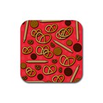 Bakery Rubber Square Coaster (4 pack) 