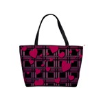 Harts pattern Shoulder Handbags