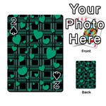 Green love Playing Cards 54 Designs 