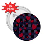 Decorative love 2.25  Buttons (10 pack) 