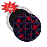 Decorative love 2.25  Magnets (100 pack) 