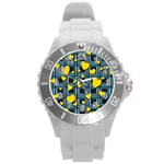 Love design Round Plastic Sport Watch (L)