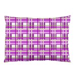 Purple plaid pattern Pillow Case