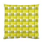 Yellow plaid pattern Standard Cushion Case (Two Sides)