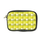 Yellow plaid pattern Coin Purse