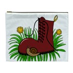 Boot in the grass Cosmetic Bag (XL)