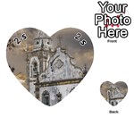 Exterior Facade Antique Colonial Church Olinda Brazil Playing Cards 54 (Heart) 