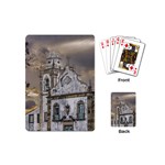 Exterior Facade Antique Colonial Church Olinda Brazil Playing Cards (Mini) 