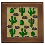 Cactuses Framed Tiles