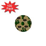 Cactuses 1  Mini Buttons (100 pack) 
