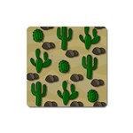 Cactuses Square Magnet