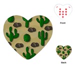 Cactuses Playing Cards (Heart) 