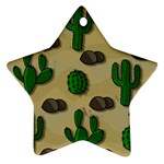 Cactuses Star Ornament (Two Sides) 