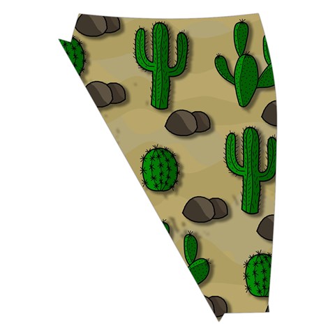 Cactuses Midi Wrap Pencil Skirt from UrbanLoad.com Front Left