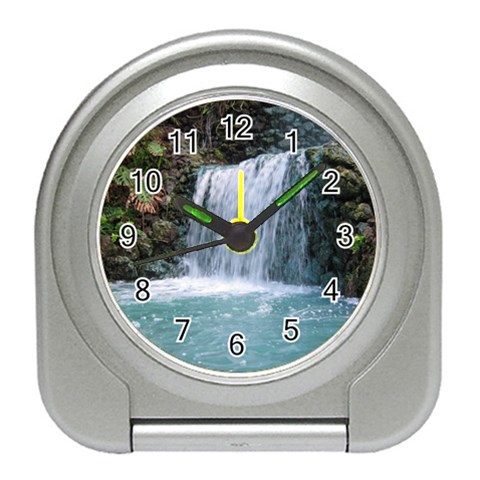 waterfall Travel Alarm Clock from UrbanLoad.com Front