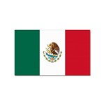 Flag_of_Mexico Sticker Rectangular (100 pack)